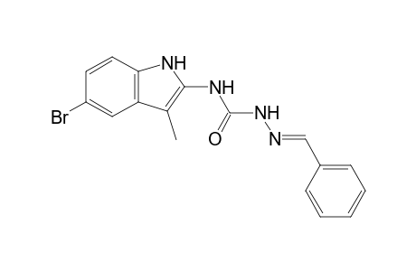 1-benzylidene-4-(5-bromo-3-methylindol-2-yl)semicarbazide