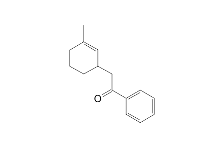2-(3-Methylcyclohex-2-en-1-yl)-1-phenylethan-1-one