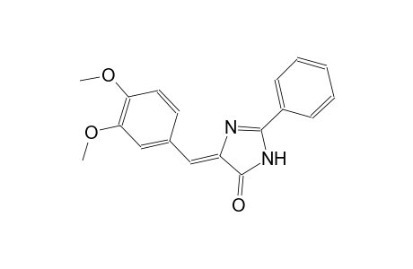 (5Z)-5-(3,4-dimethoxybenzylidene)-2-phenyl-3,5-dihydro-4H-imidazol-4-one