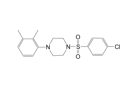1-[(4-chlorophenyl)sulfonyl]-4-(2,3-dimethylphenyl)piperazine