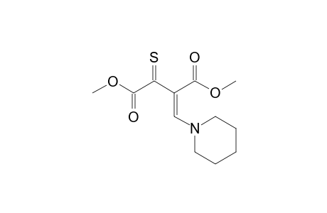 Dimethyl 3-piperidino-1-thioxoprop-2-ene-1,2-dicarboxylate