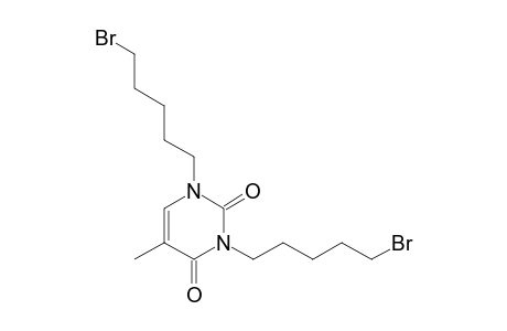1,3-Bis(5-bromopentyl)thymine