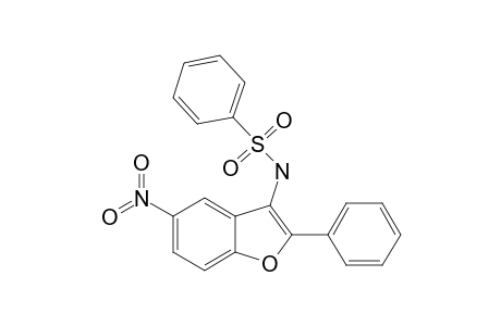 N-(5-NITRO-2-PHENYLBENZOFURAN-3-YL)-BENZENESULFONAMIDE