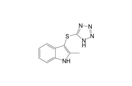 3-((1H-Tetrazol-5-yl)thio)-2-methyl-1H-indole