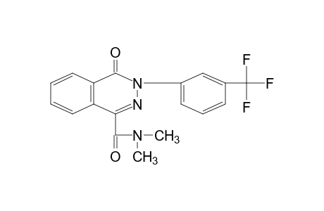 3,4-DIHYDRO-N,N-DIMETHYL-4-OXO-3-(alpha,alpha,alpha-TRIFLUORO-m-TOLYL)-1-PHTHALAZINECARBOXAMIDE