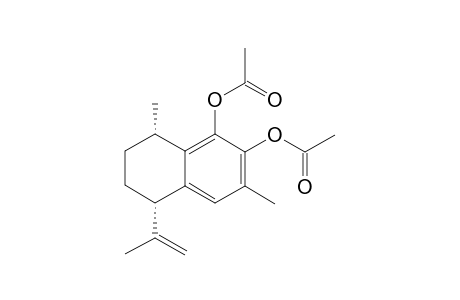 (1S,4S)-7,8-DIACETOXY-11,12-DEHYDROCALAMENENE