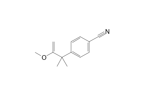 4-(2-Methoxy-1,1-dimethyl-allyl)benzonitrile