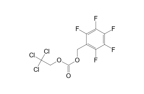 Carbonic acid, pentafluorobenzyl 2,2,2-trichloroethyl ester