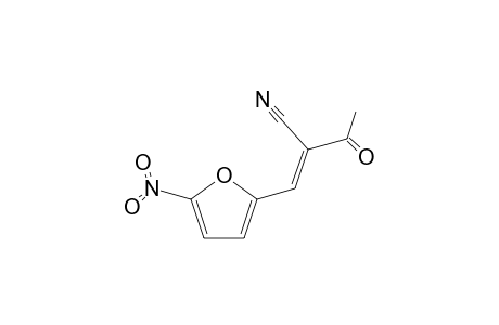 (2E)-2-[(5-nitro-2-furanyl)methylidene]-3-oxobutanenitrile