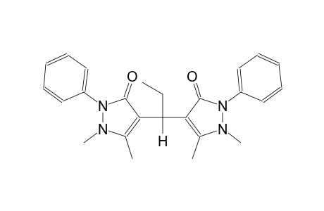 4,4'-(propane-1,1-diyl)bis(1,5-dimethyl-2-phenyl-1H-pyrazol-3(2H)-one)