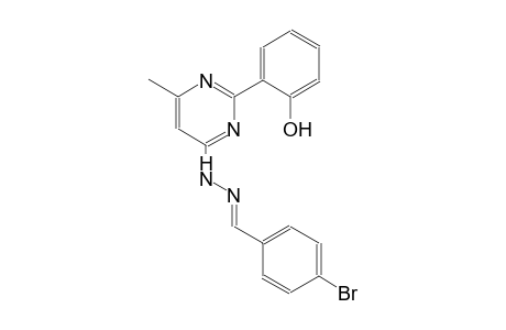 4-bromobenzaldehyde [2-(2-hydroxyphenyl)-6-methyl-4-pyrimidinyl]hydrazone