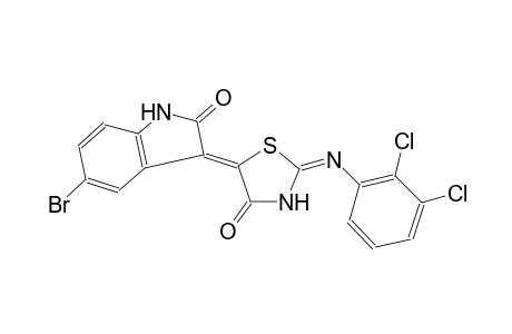 2H-indol-2-one, 5-bromo-3-[(2E)-2-[(2,3-dichlorophenyl)imino]-4-oxothiazolidinylidene]-1,3-dihydro-, (3Z)-