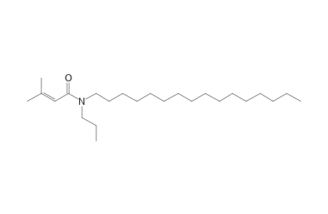 but-2-Enoylamide, 3-methyl-N-propyl-N-hexadecyl-