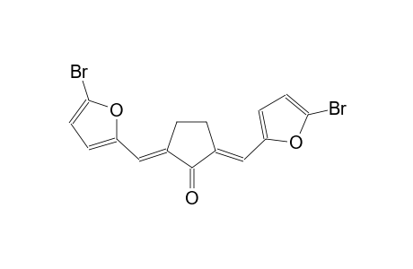 (2E,5E)-2,5-bis[(5-bromo-2-furyl)methylene]cyclopentanone