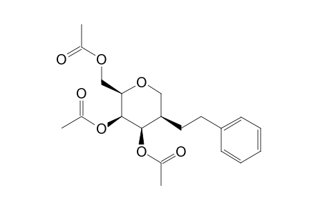 3,4,6-TRI-O-ACETYL-1,2-DIDEOXY-(2R)-(2-PHENYLETHYL)-GALACTOPYRANOSIDE