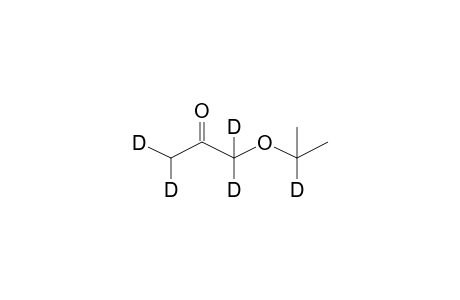 1-Isopropoxyacetone (D5)
