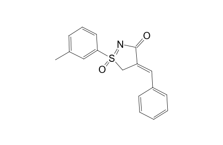 (Z)-4-Benzylidene-1-(m-tolyl)-4,5-dihydro-3H-1.lambda.6-isothiazol-3-one-1-oxide