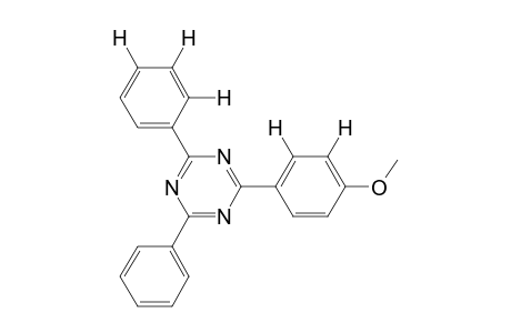 2-(p-Methoxyphenyl)-4,6-diphenyl-1,3,5-triazine