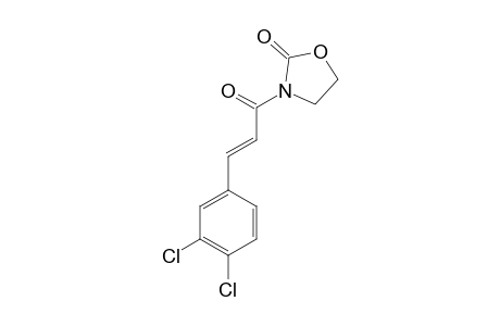 3-(TRANS-3',4'-DICHLORO-CINNAMOYL)-OXAZOLIDIN-2-ONE