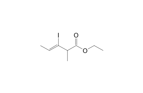 Ethyl 3-iodo-2-methyl-3-pentenoate