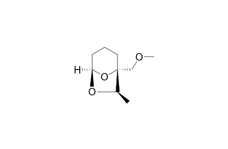(1R*,5R*,7R*)-1-Methoxymethyl-7-methyl-6,8-dioxabicyclo[3.2.1]octane