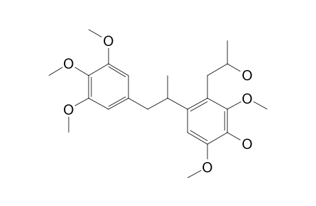 2-[4-HYDROXY-3,5-DIMETHOXY-2-(2-HYDROXY-N-PROPYL)-PHENYL]-1-(3,4,5-TRIMETHOXYPHENYL)-PROPANE