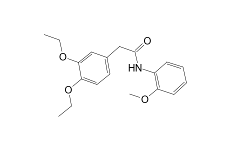 2-(3,4-Diethoxyphenyl)-N-(2-methoxyphenyl)acetamide