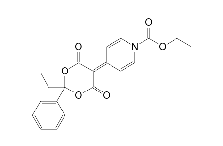 5-[1'-Ethoxycarbonyl-4' (1H)-pyridylidene]-2-ethyl-2-phenyl-1,3-dioxane-4,6-dione