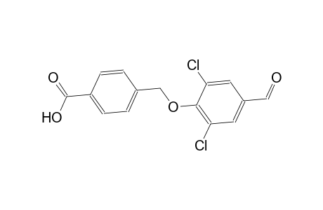 4-[(2,6-dichloro-4-formylphenoxy)methyl]benzoic acid