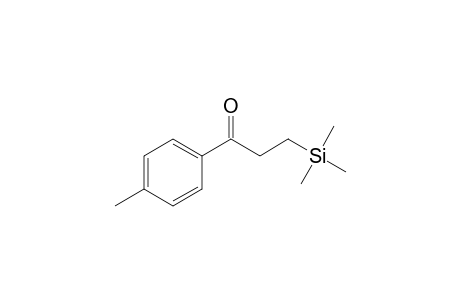 1-(p-tolyl)-3-(trimethylsilyl)propan-1-one