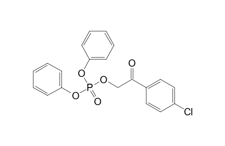 .alpha.-(Diphenylphosphoryloxy)-4-chloroacetophenone
