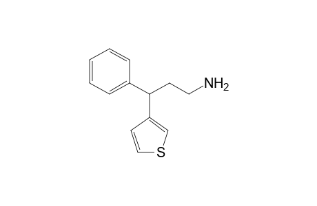 3-Phenyl-3-thiophen-3-ylpropionamide