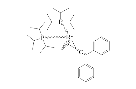 [RH(3-ETA-CH2CHC=C=CPH2)(P-ISOPR3)2]