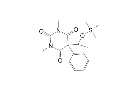 2,4,6(1H,3H,5H)-Pyrimidinetrione, 1,3-dimethyl-5-phenyl-5-[1-[(trimethylsilyl)oxy]ethyl]-