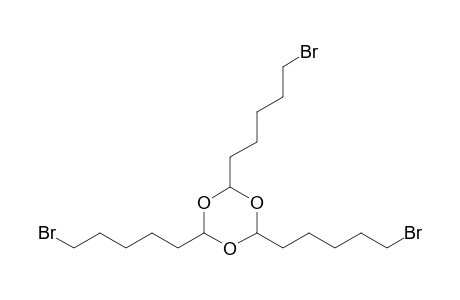 2,4,6-tris(5-bromanylpentyl)-1,3,5-trioxane