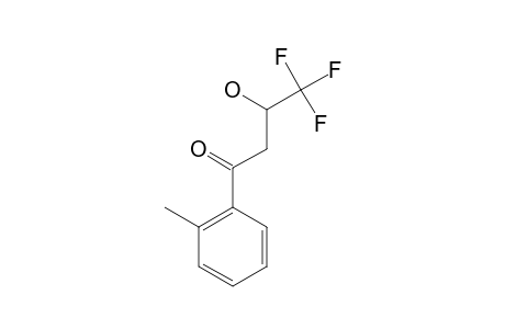 4,4,4-Trifluoro-3-hydroxy-1-(2-methylphenyl)-1-butanone