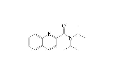 N,N-di(propan-2-yl)-2-quinolinecarboxamide