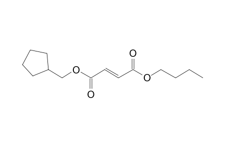 Fumaric acid, butyl cyclopentylmethyl ester