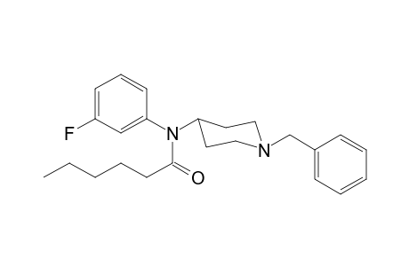 N-(1-Benzylpiperidin-4-yl)-N-(3-fluorophenyl)hexanamide