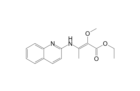 Ethyl (Z)-2-methoxy-3-(quinolin-2-ylamino)but-2-enoate