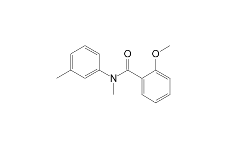 2-methoxy-N-methyl-N-(3-methylphenyl)benzamide