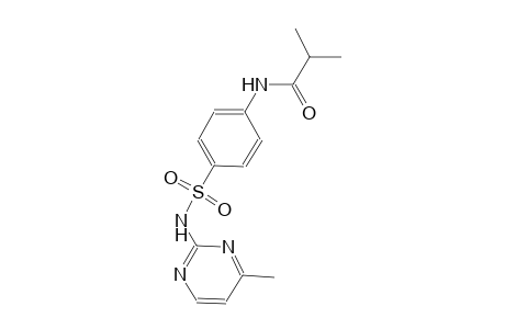 2-methyl-N-(4-{[(4-methyl-2-pyrimidinyl)amino]sulfonyl}phenyl)propanamide