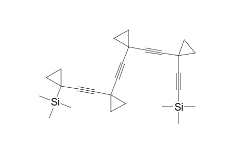Silane, trimethyl[[1-[[1-[[1-[[1-(trimethylsilyl)cyclopropyl]ethynyl]cyclopropyl]ethynyl]cyclopropyl]ethynyl]cyclopropyl]ethynyl]-