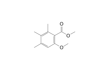 Methyl 6-methoxy-2,3,4-trimethylbenzoate
