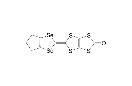 2-(5,6-dihydro-4H-cyclopenta[d][1,3]diselenol-2-ylidene)-[1,3]dithiolo[4,5-d][1,3]dithiol-5-one