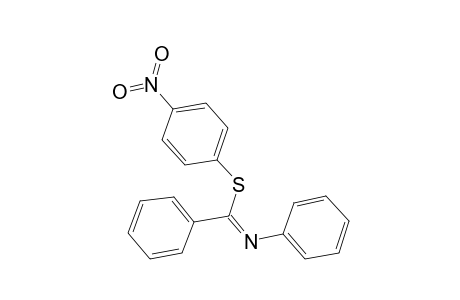 4-Nitrophenyl N-phenylbenzenecarbimidothioate