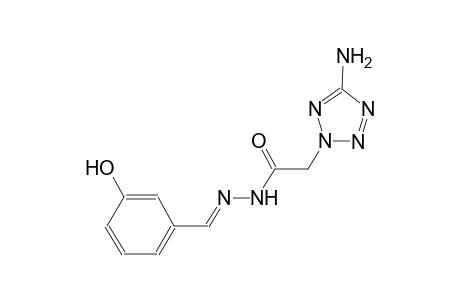 2-(5-amino-2H-tetraazol-2-yl)-N'-[(E)-(3-hydroxyphenyl)methylidene]acetohydrazide