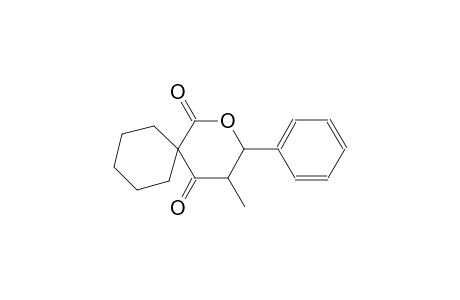 3-Oxaspiro[5.5]undecane-1,5-dione, 4-methyl-3-phenyl-