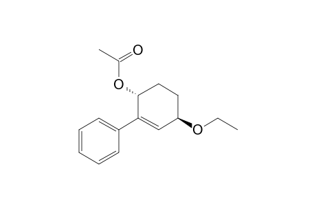trans-1-Acetoxy-4-ethoxy-2-phenyl-2-cyclohexene