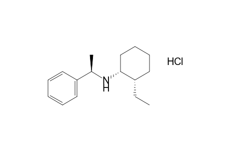 cis-(+)-(alpha-R,1R,2S)-N-(2-ethylcyclohexyl)-alpha-methylbenzylamine, hydrochloride